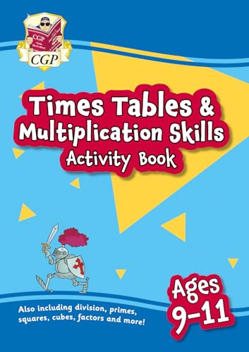New Times Tables & Multiplication Skills Activity Book for Ages 9-11 (CGP KS2 Practise & Learn) von Coordination Group Publications Ltd (CGP)